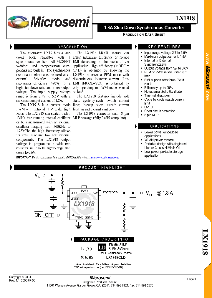 LX1918_940084.PDF Datasheet