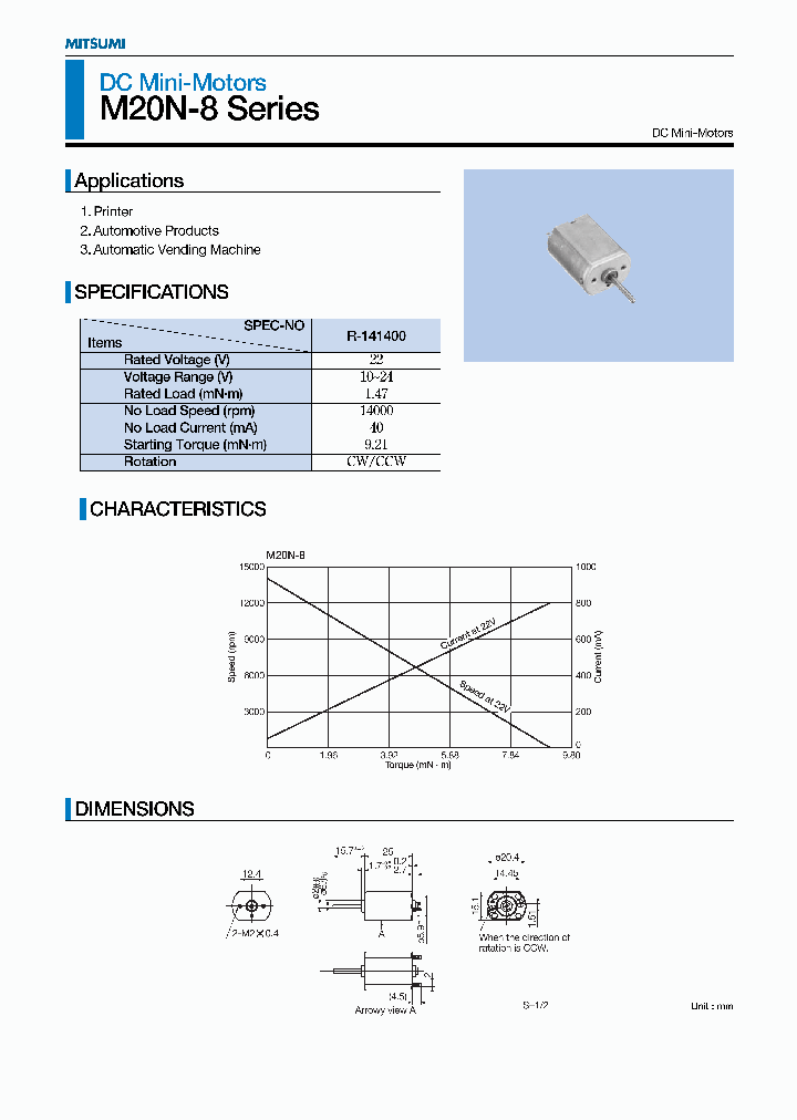 M20N-8_745562.PDF Datasheet