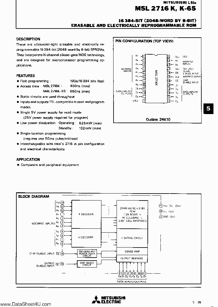 M5L2716K_865369.PDF Datasheet