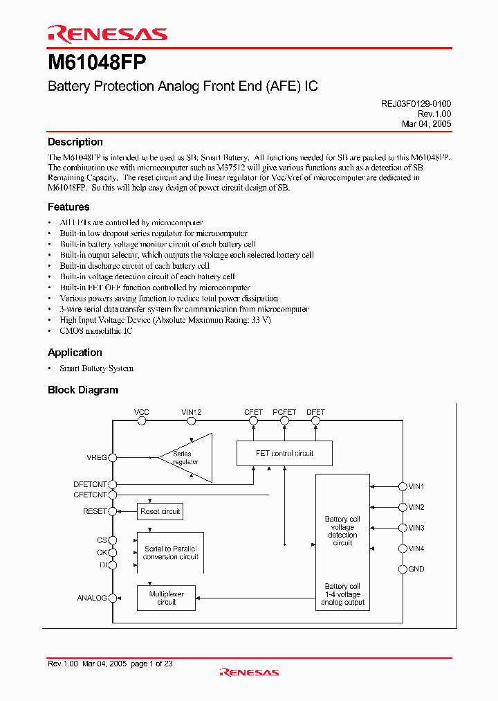 M61048FP_738185.PDF Datasheet