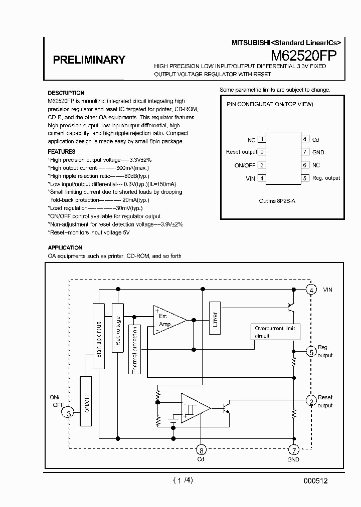 M62520FP_863862.PDF Datasheet