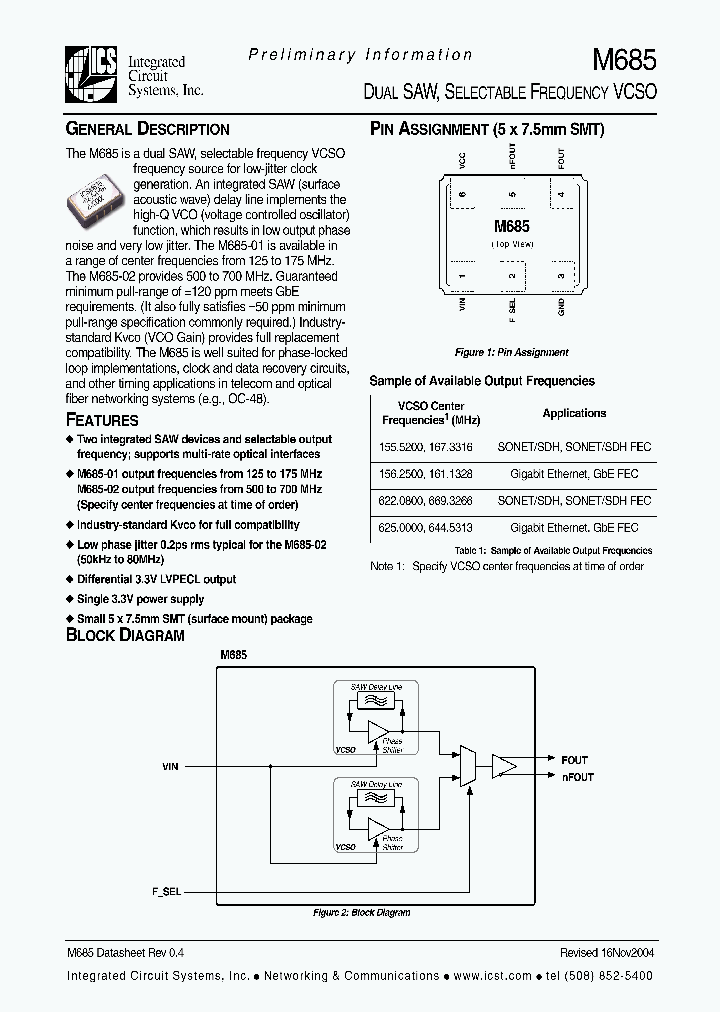 M685_817767.PDF Datasheet