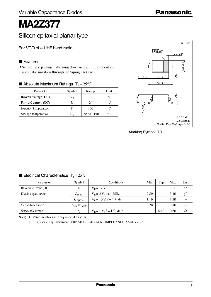 MA2Z377_807488.PDF Datasheet