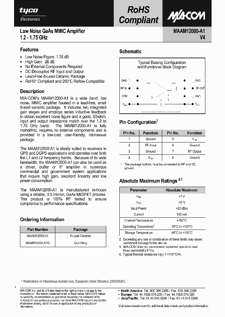 MAAM12000-A1_615141.PDF Datasheet