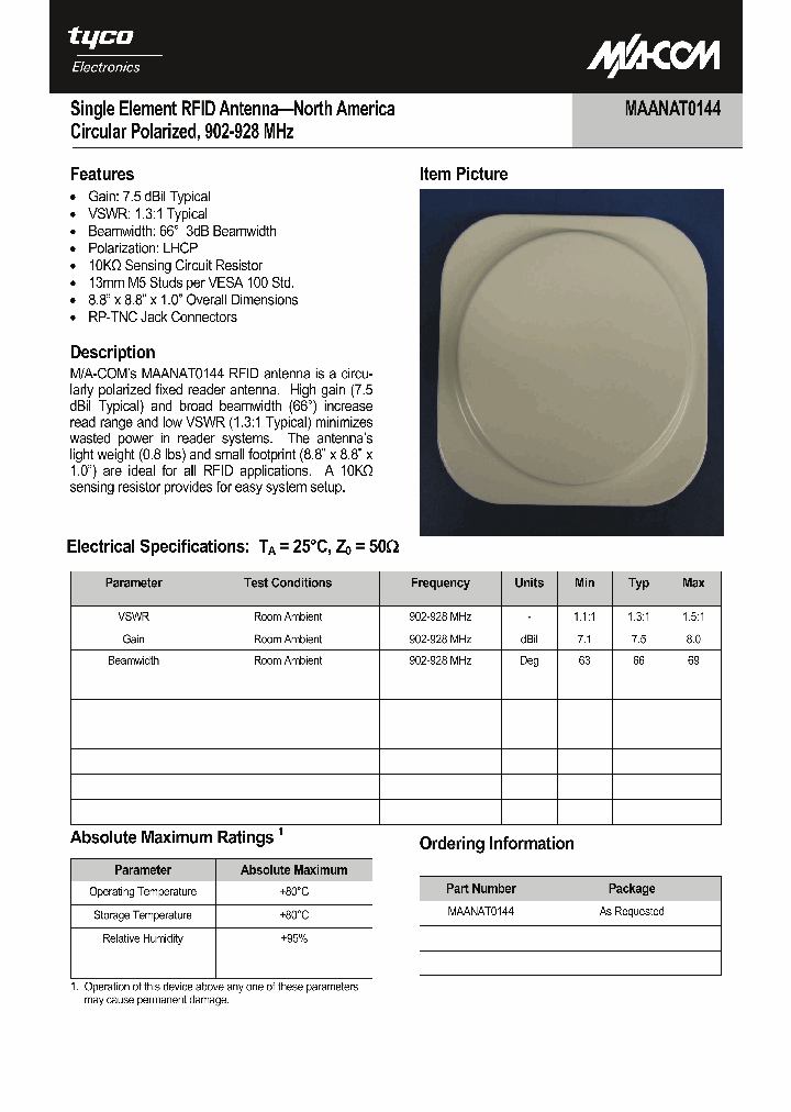 MAANAT0144_615125.PDF Datasheet