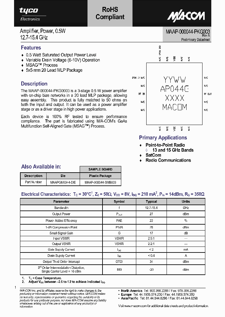 MAAP-000044-SMB003_614744.PDF Datasheet
