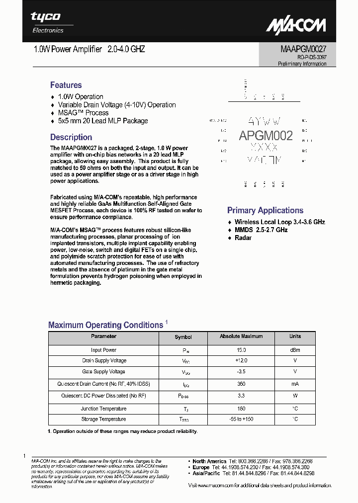MAAPGM0027_614696.PDF Datasheet
