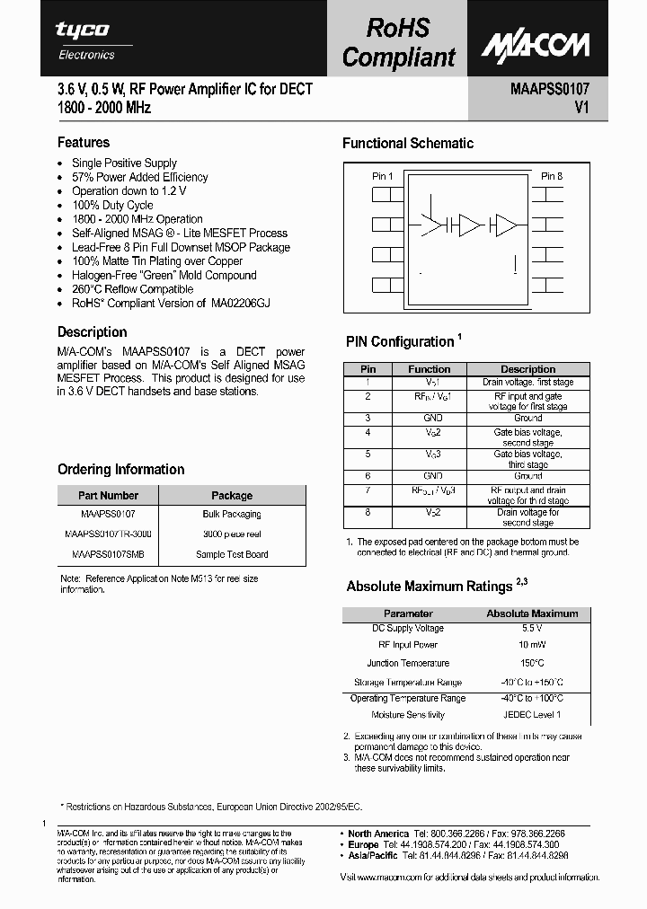 MAAPSS0107TR-3000_614505.PDF Datasheet