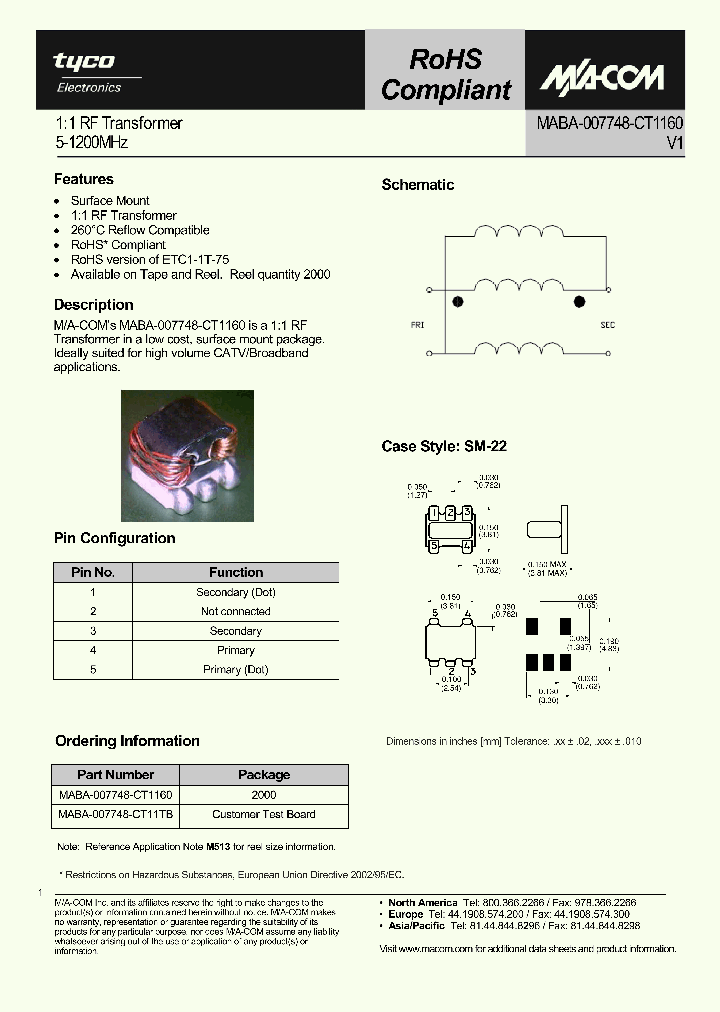 MABA-007748-CT1160_614474.PDF Datasheet