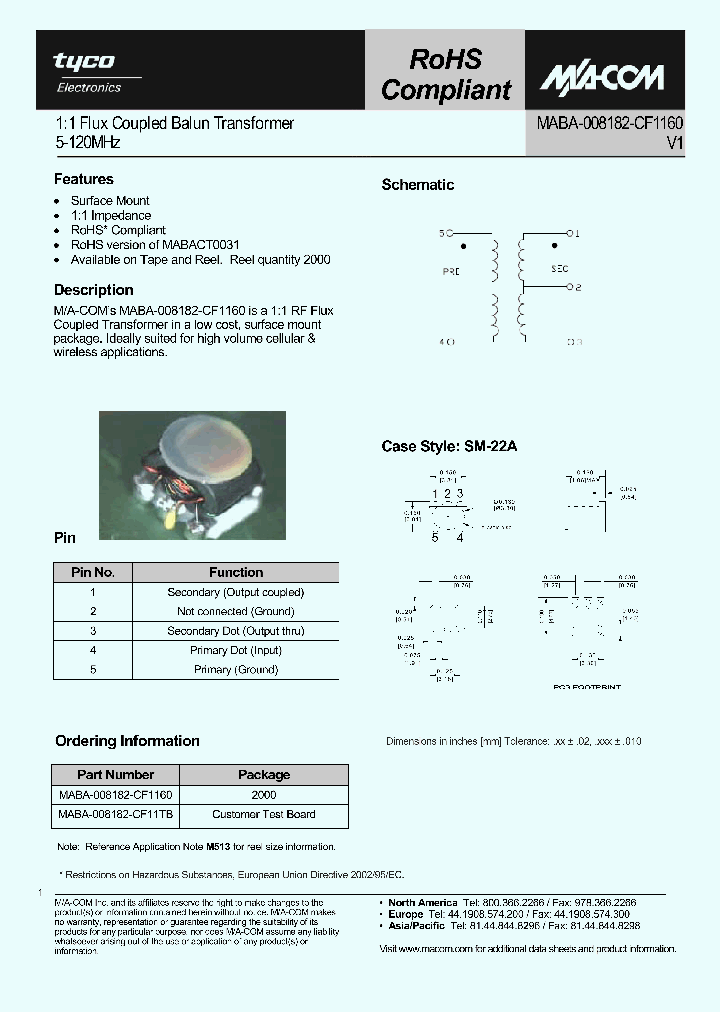 MABA-008182-CF11TB_614434.PDF Datasheet