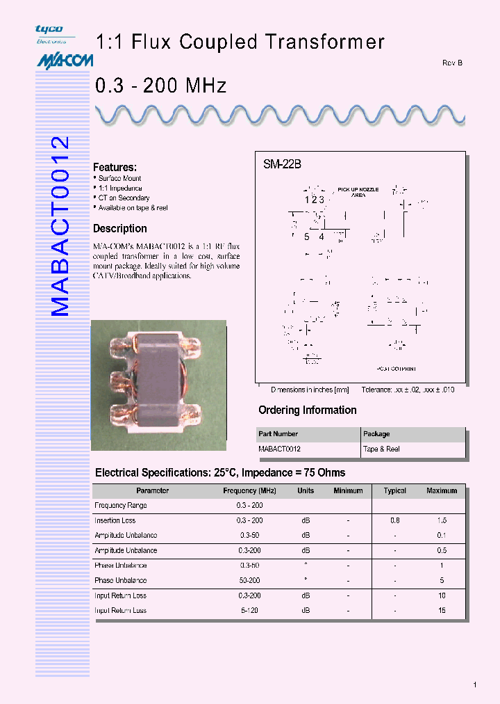 MABACT0012_614372.PDF Datasheet
