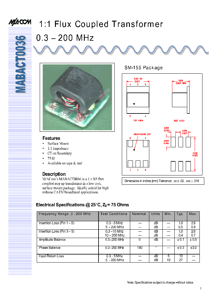 MABACT0036_614361.PDF Datasheet