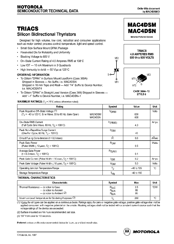 MAC4DSM_954492.PDF Datasheet