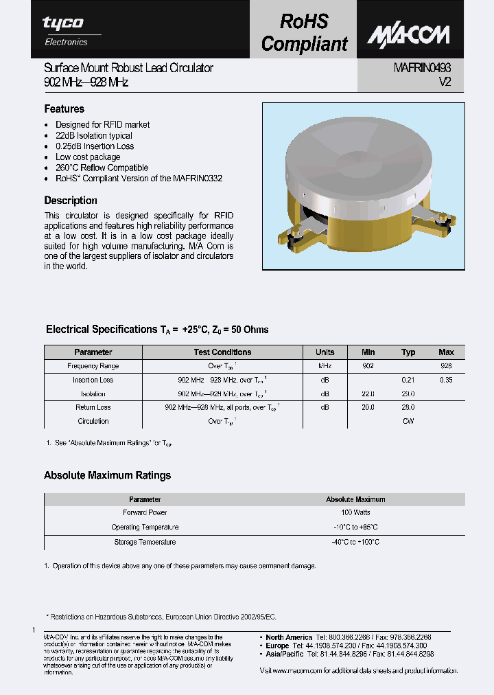 MAFRIN0493_614287.PDF Datasheet