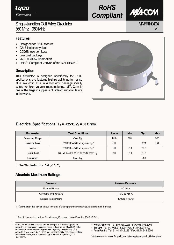 MAFRIN0494_614288.PDF Datasheet