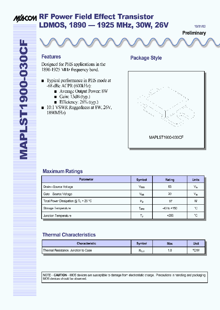 MAPLST1900-030CF_614253.PDF Datasheet
