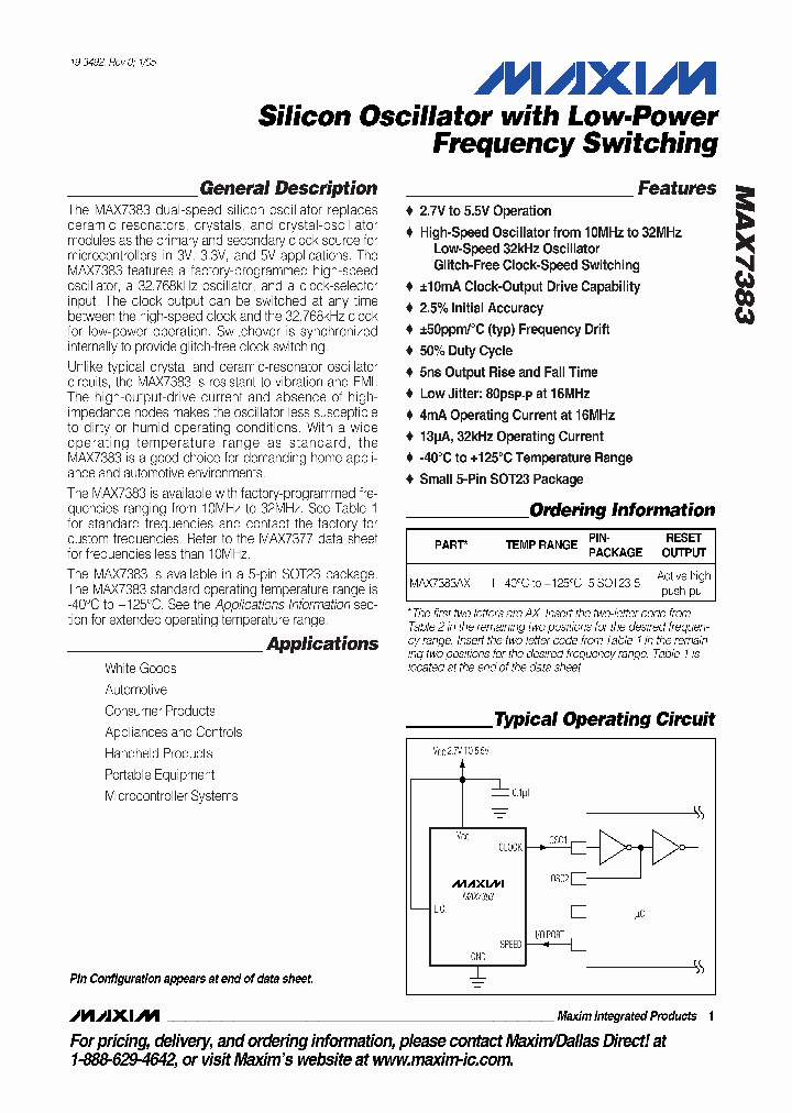 MAX7383_832352.PDF Datasheet