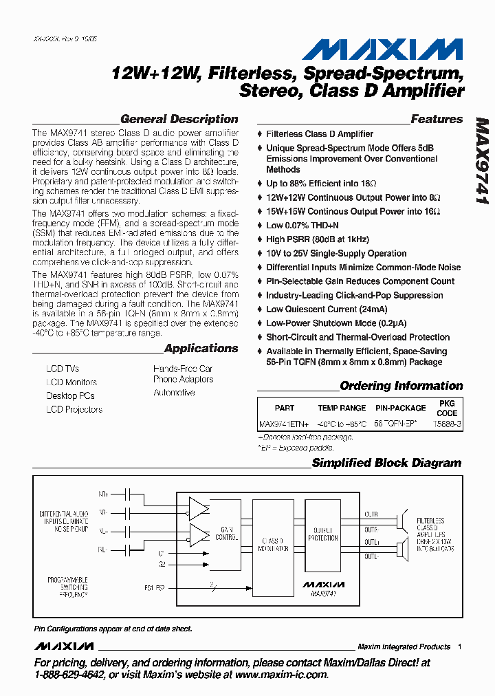 MAX9741_876960.PDF Datasheet