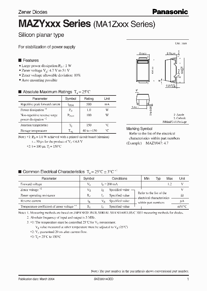 MAZYXXX_688167.PDF Datasheet