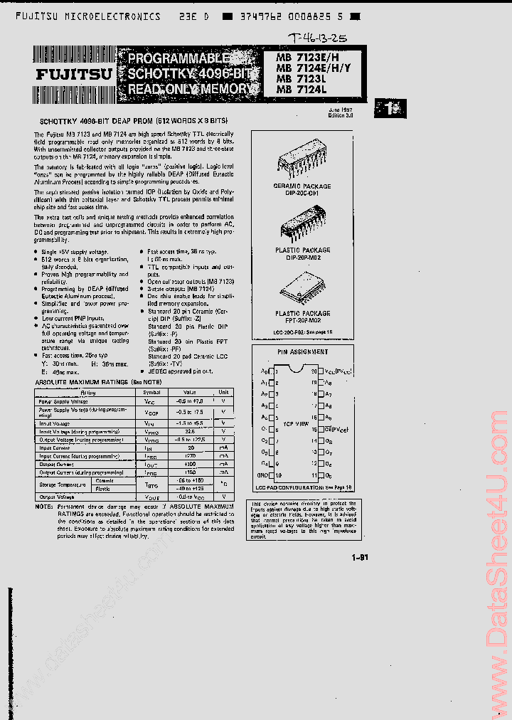 MB7124_837736.PDF Datasheet