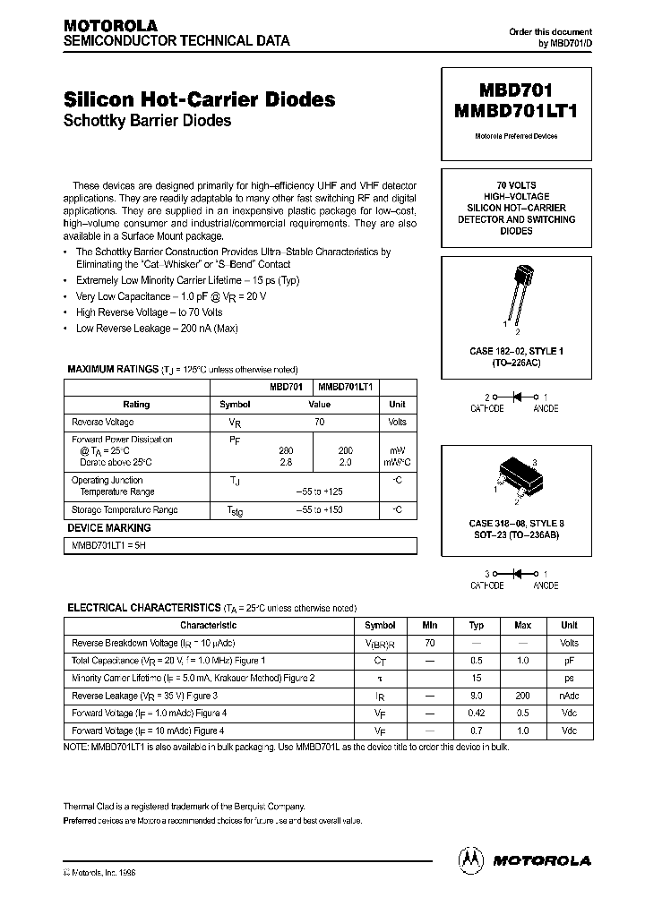MBD701_741595.PDF Datasheet
