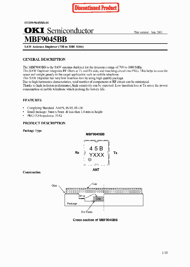 MBF9045BB_1011647.PDF Datasheet