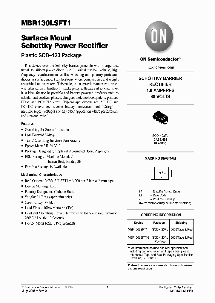 MBR130LSFT10507_741610.PDF Datasheet