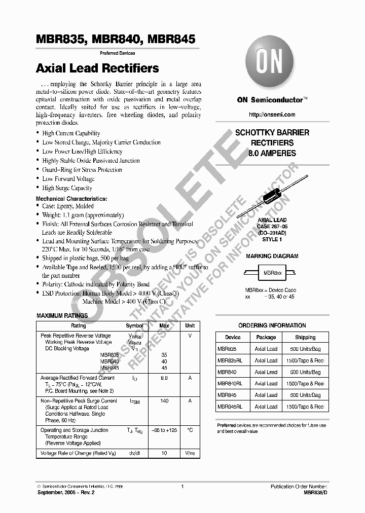 MBR835RL_741868.PDF Datasheet