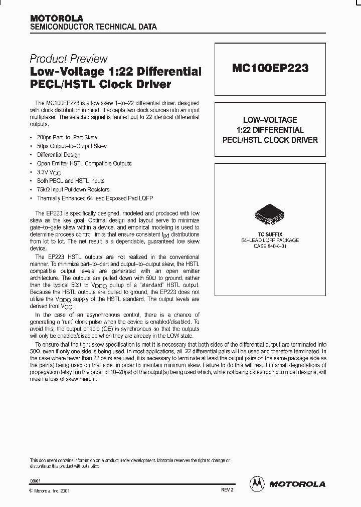 MC100EP223_743031.PDF Datasheet