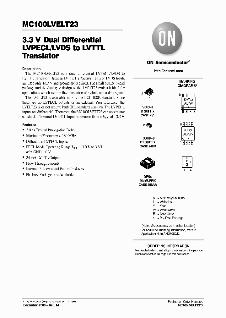 MC100LVELT2306_753428.PDF Datasheet