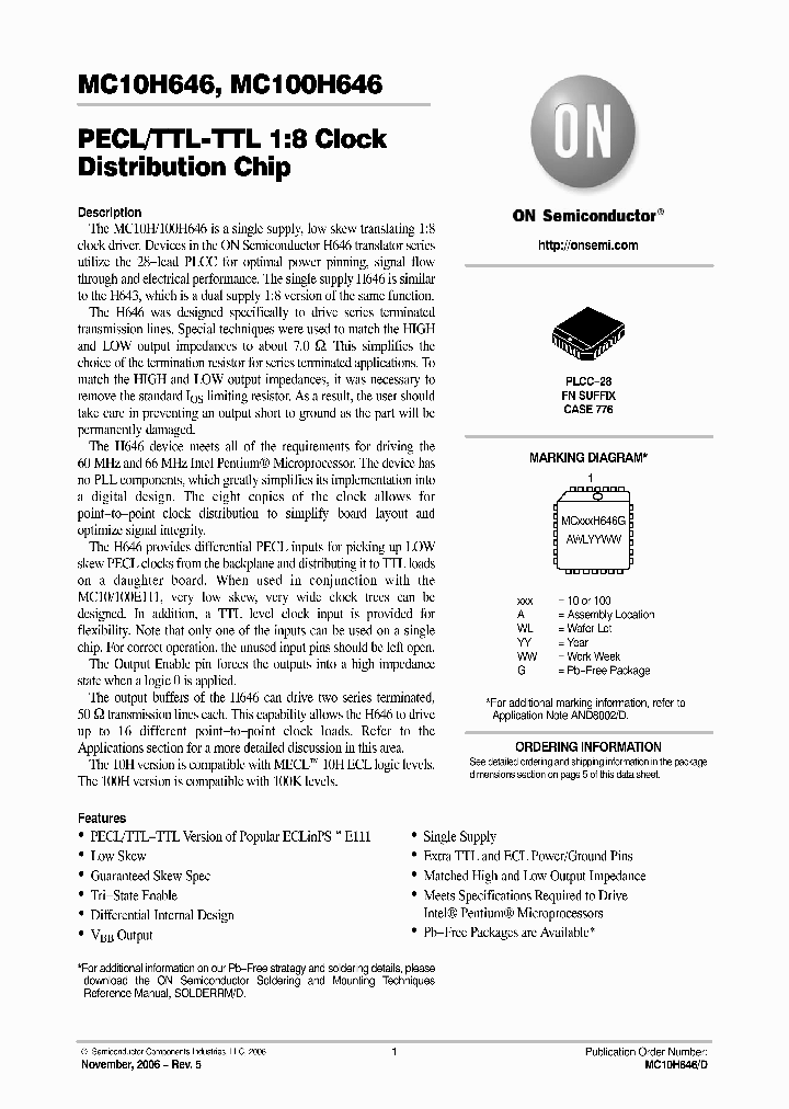 MC10H64606_744302.PDF Datasheet