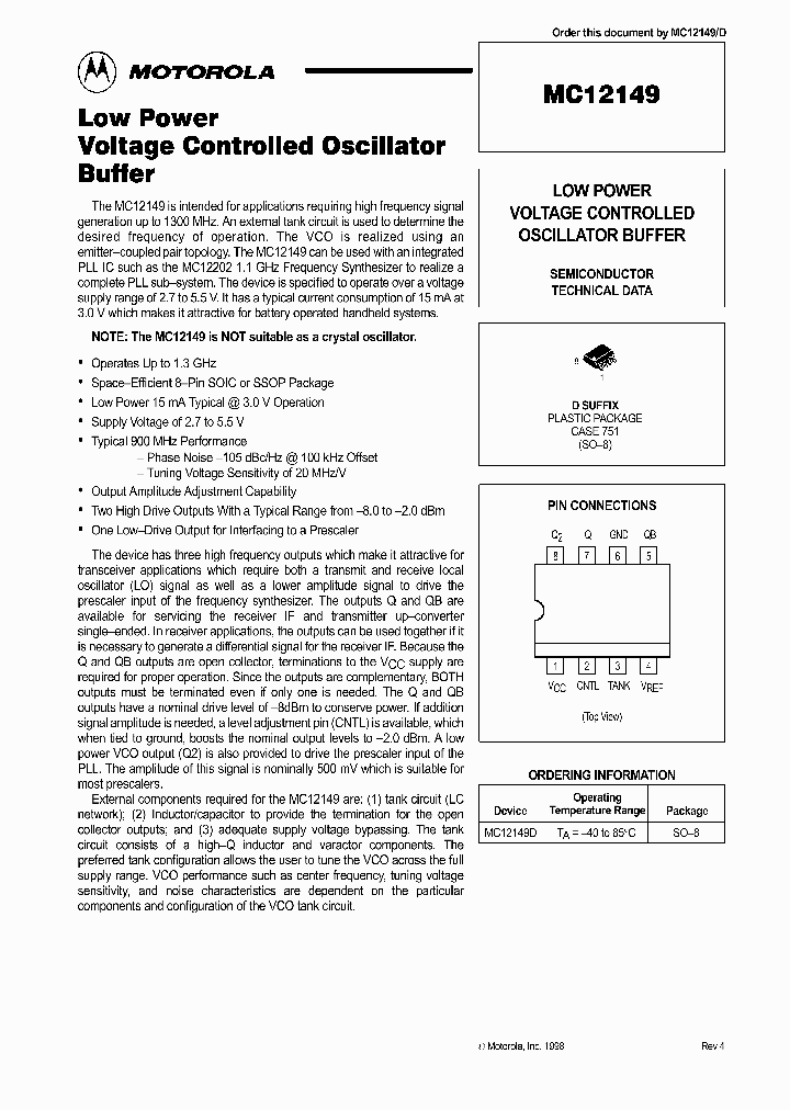 MC12149_834054.PDF Datasheet