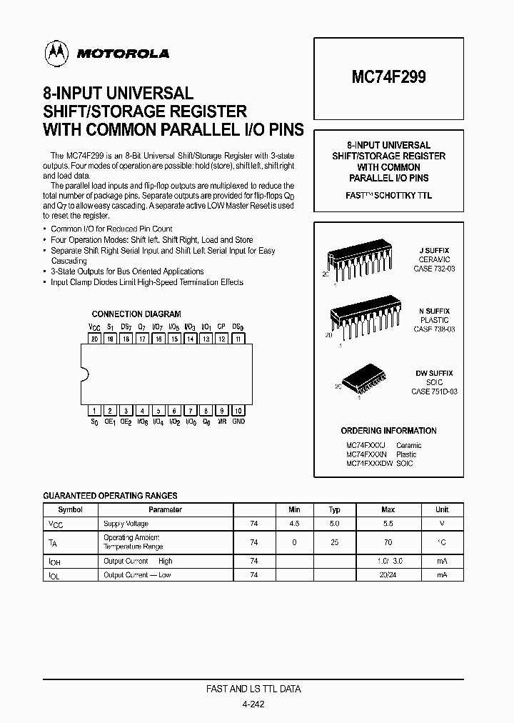 MC74F299_698012.PDF Datasheet
