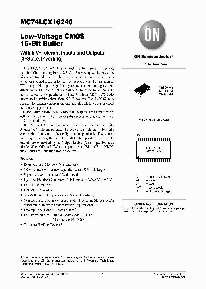 M74LCX16240DTR2G_748353.PDF Datasheet