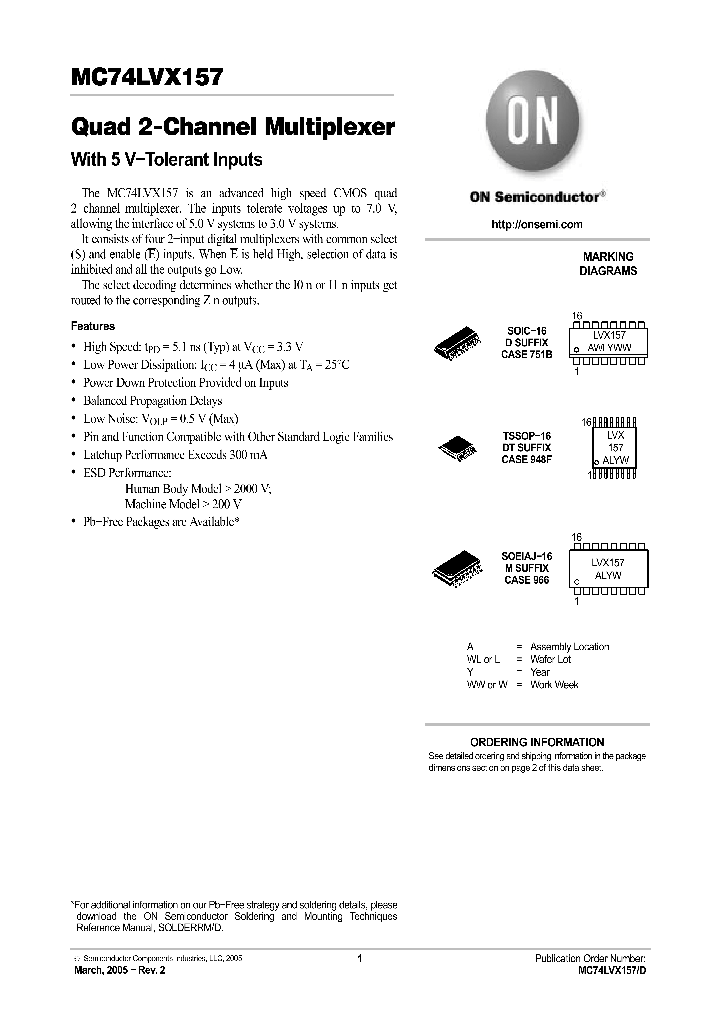 MC74LVX157DR2_749029.PDF Datasheet