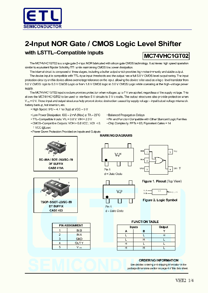 MC74VHC1GT02_778636.PDF Datasheet