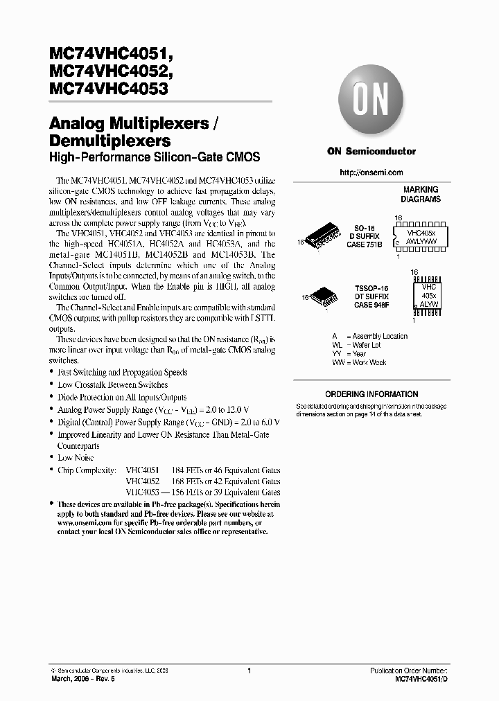 MC74VHC405106_750553.PDF Datasheet