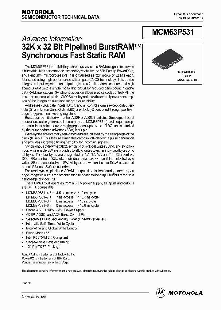 MCM63P531_850479.PDF Datasheet