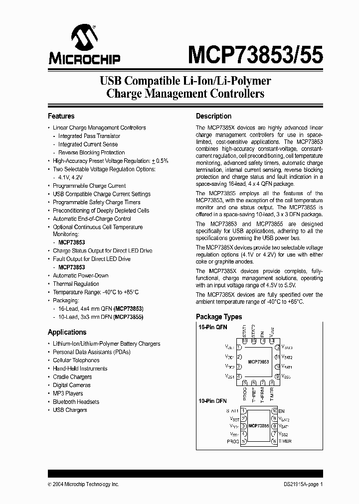 MCP73855_656318.PDF Datasheet