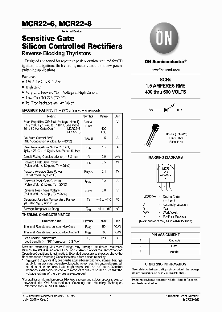 MCR22-6G_674845.PDF Datasheet
