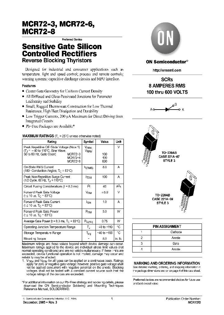 MCR72-3G_742469.PDF Datasheet