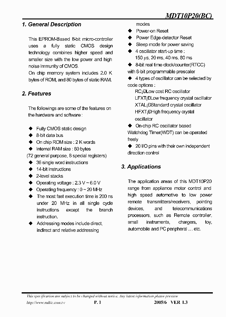MDT10P20_775347.PDF Datasheet