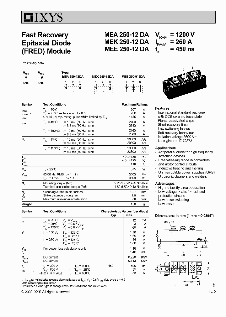 MEA250-12DA_836242.PDF Datasheet
