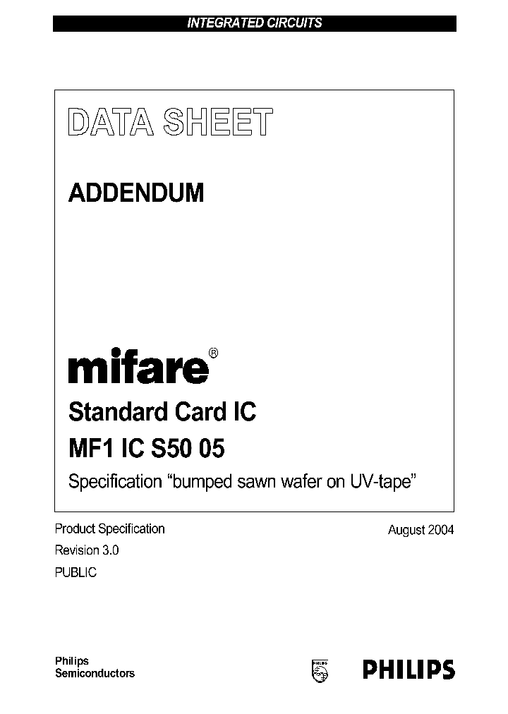 MF1ICS5005_714235.PDF Datasheet