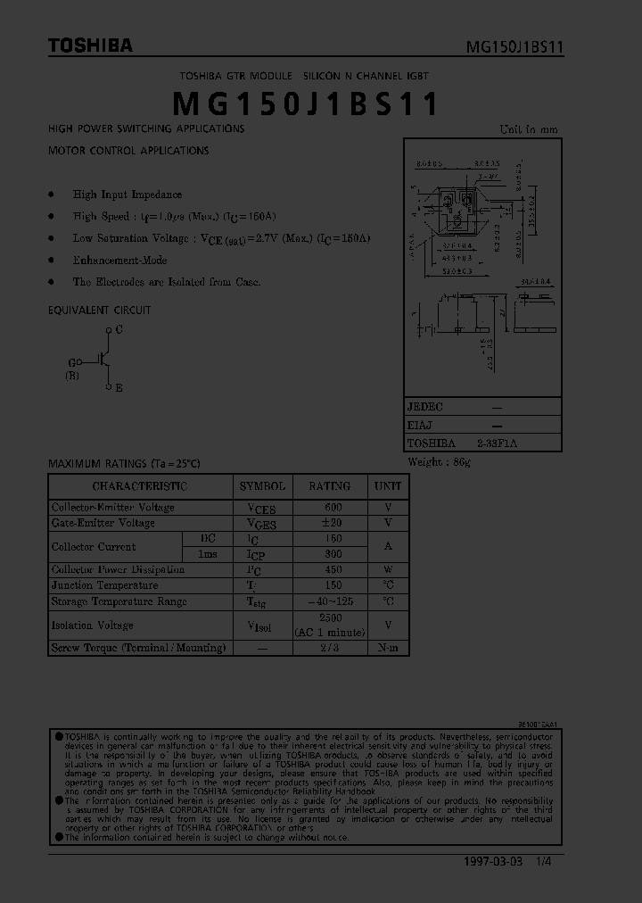 MG150J1BS11_875023.PDF Datasheet