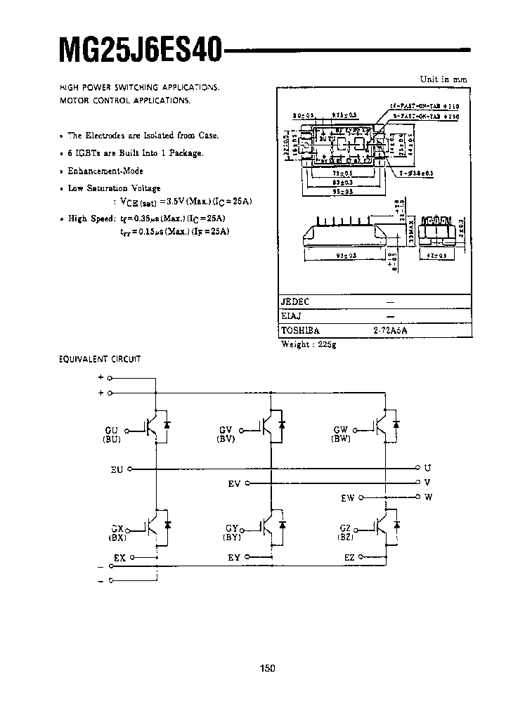 MG25J6ES40_874052.PDF Datasheet