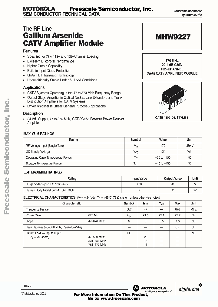 MHW9227_805240.PDF Datasheet