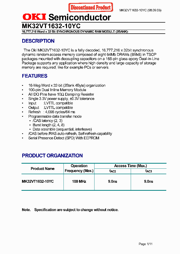 MK32VT1632_817370.PDF Datasheet