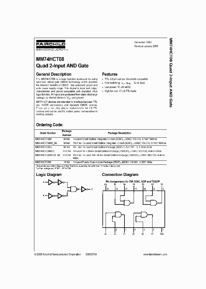 MM74HCT08MXNL_900091.PDF Datasheet