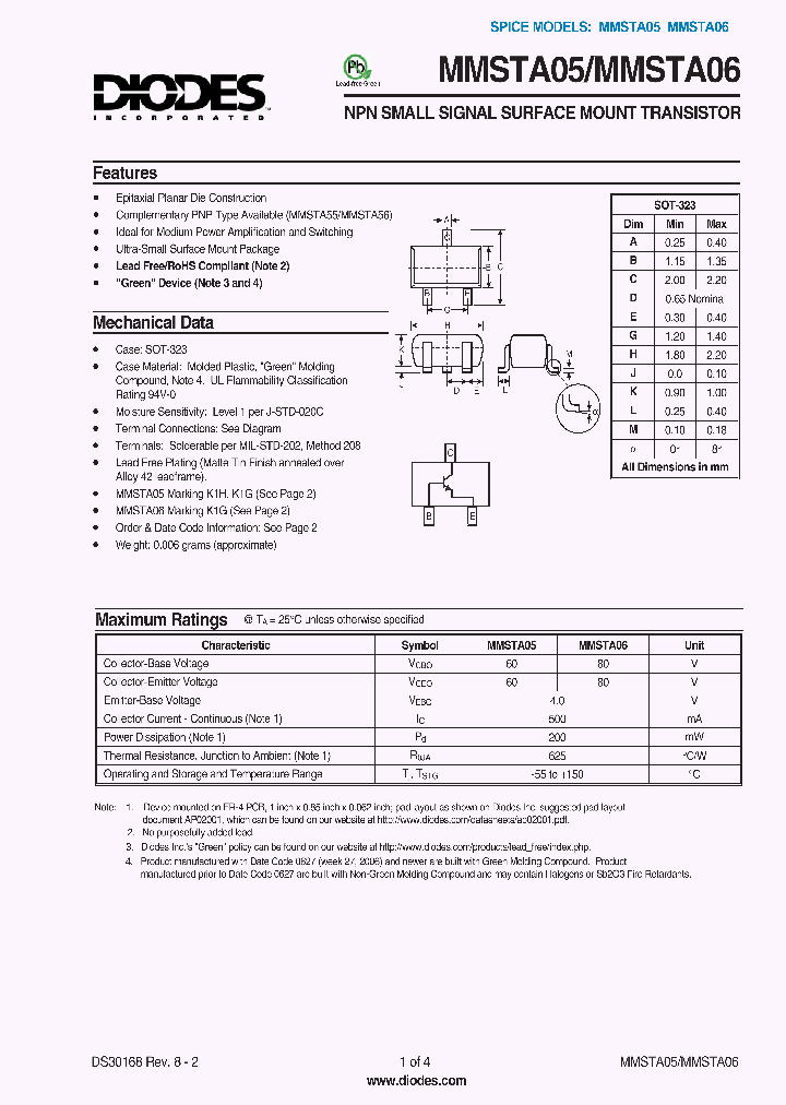 MMSTA051_1020775.PDF Datasheet